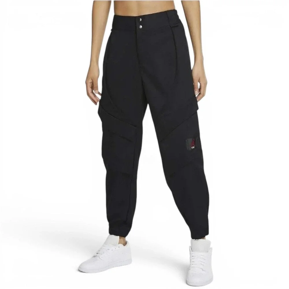 Jordan Essential‎ Utility Pants Womens XS Black Cargo Knee Pockets CW6450-010